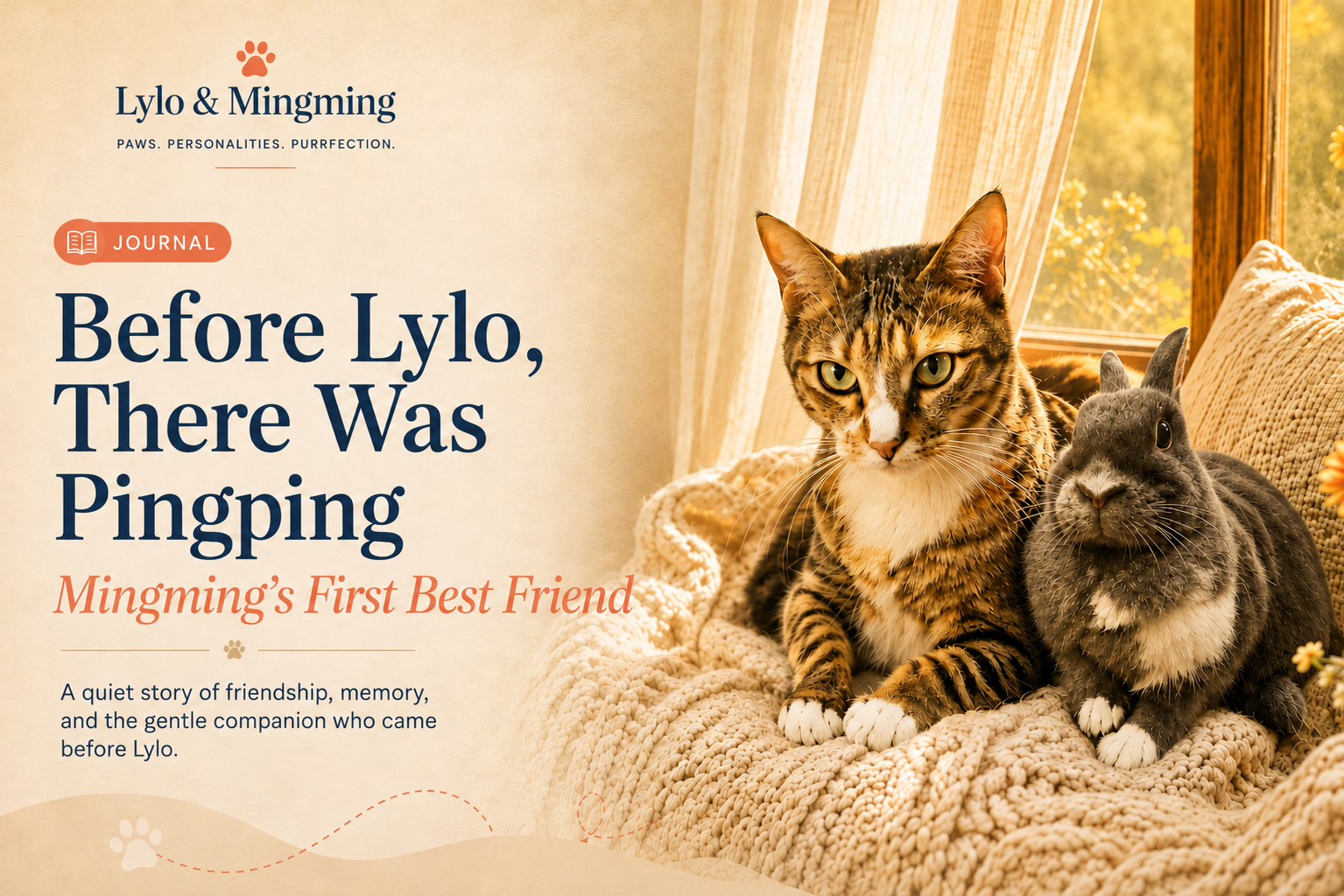 Before Lylo, There Was Pingping: Mingming’s First Best Friend